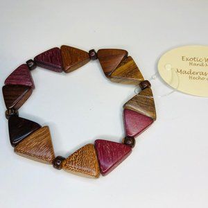 Wooden bracelet Hand made from Costa Rica